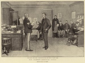De Spaans-Amerikaanse crisis door Henry Marriott Paget